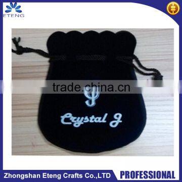 Promotion gifts custom jewelry velvet drawstring bags