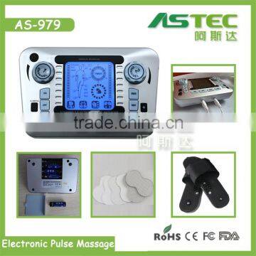 Dual Channel Electronic Therapy Foot Reflexology Pulse Massager photo-2