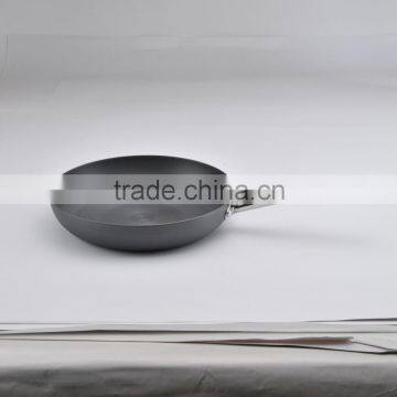 [BSCI Member] Hard-anodized Aluminum Open Frypan