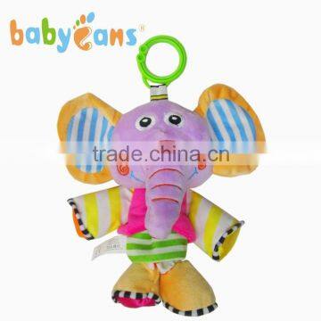 Babyfans Stuffed Elephant toys for baby Music Educational Toys china factory wholesale