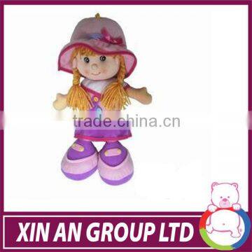 stuffed plush human doll toys fabric plush toys