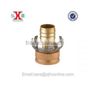 with Metal Clincher Female Brass Hose Connector