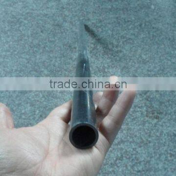 SMALL BLACK PVC PIPE, HIGH GLOSS, HIGH QUALITY PJA219 (we can make according to customers' sample or drawing)