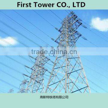 220kv transmission line steel tower with best price