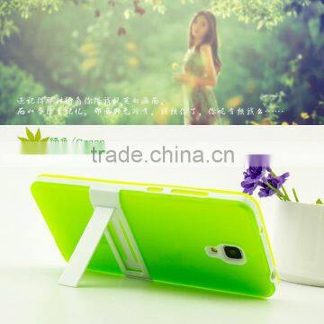 Keno Slim Fit Hybrid Flexible TPU Armor Defender Case With Kickstand for Xiaomi 4 photo-2