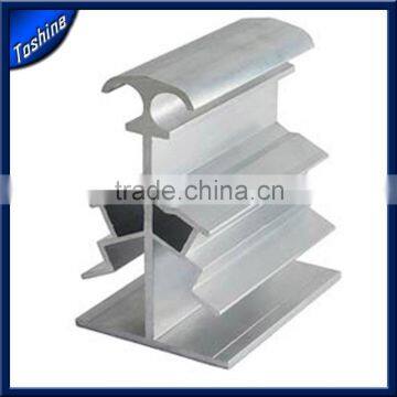 High Quality Electrophoretic Wood Grain Greenhouse Aluminum Profile photo-3