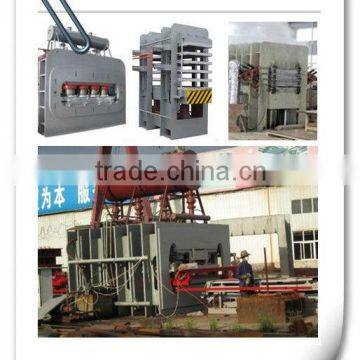 Melamine laminating hot press machine /melamine machine/laminating machine