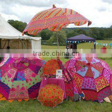 Embroidered garden umbrella;Sun umbrella;Patio umbrella