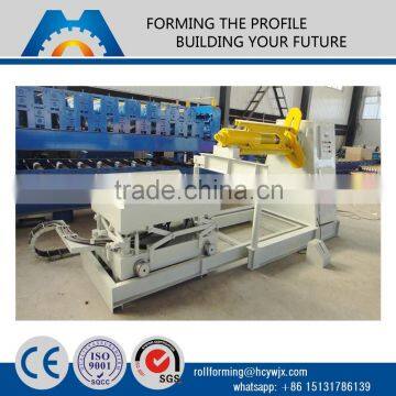 5 tons hydraulic decoiler/ uncoiler machine with coil car