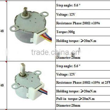 DC 12V 28mm Mini Stepping Motor for IP Camera Maintex & FM(Japan) photo-4