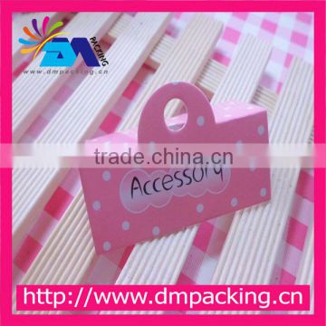 custom cardboard hanging cheap paper header card printing