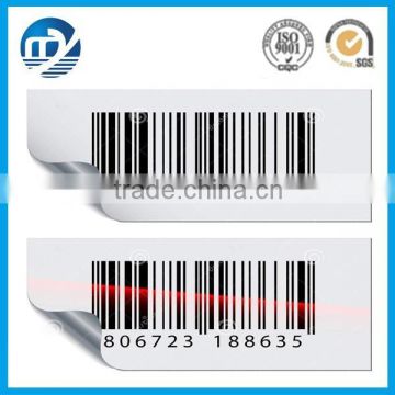 Self adhesive barcode label paper for store