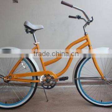 DOMLIN Customized 26 Inch ladies Beach Cruiser Bike/ beach cruiser bicycle