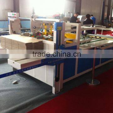 Dongguang automatic high speed folding and gluing carton box making machine