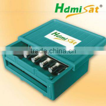 Waterproof 4x1 DiSEqC Switch Support DiSEqC 1.0 2.0