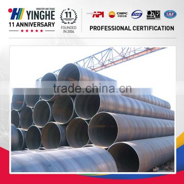 China large diameter welded steel pipe importer