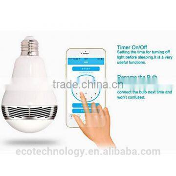 LED bluetooth speaker bulb Audio Speaker BL05 E27 Music Playing & Lighting With Remote Control