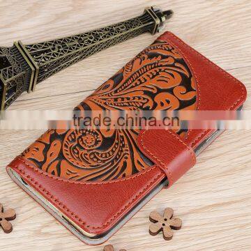 China Classical Landscape Series Wallet Leather Phone Case for IPhone 6 With Card Holder photo-6