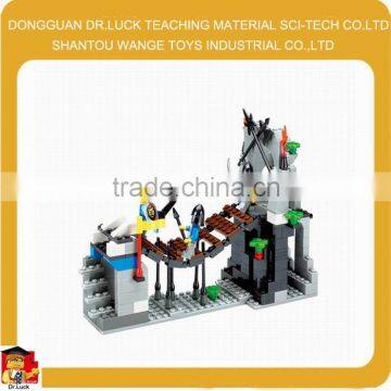 Buildig block toy brick castle