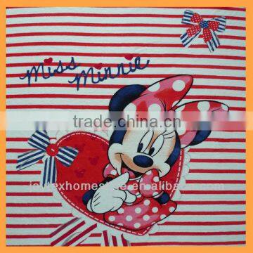 100% Polyester Mickey Mouse Cartoon Flat Screen Printing Coral Fleece Blanket for Kids photo-4