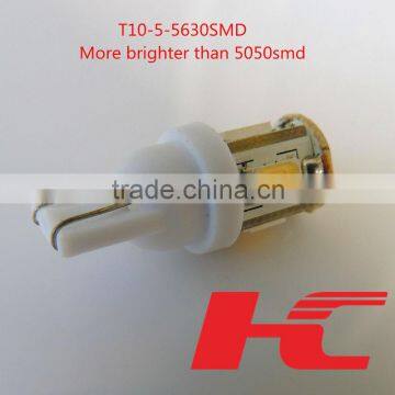 Professional after-sale policy t10 5-5630 smd car led lamp