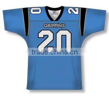 Polyester Spandex Custom Sublimated Griffins American Football Jersey/Shirt