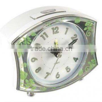 Analog Snooze Sweep Alarm Desk Smart Light Clock