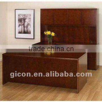 Office furniture U shaped desk with hutch SON-TYP12CHY