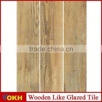 Glazed tile flooring wood like tile