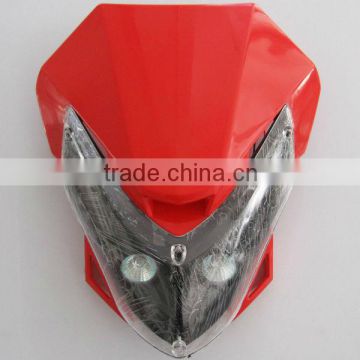 China high quality red motorcycle headlight fairing