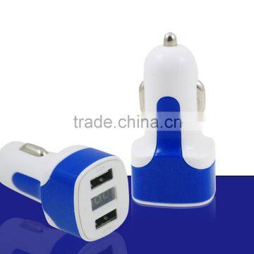 3 port fast usb charger triple 3A usb car charger