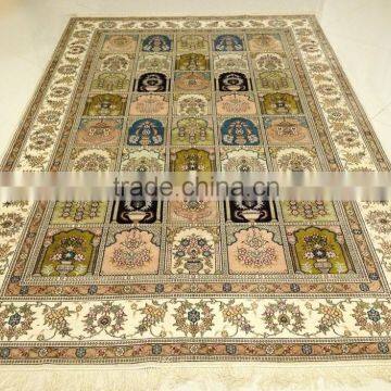 factory price! persian carpet Silk Hand Knotted Rug belgium carpet