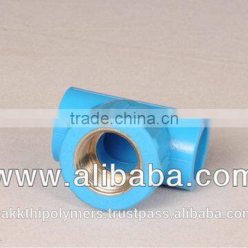 Female Thread Tee - Blue - PPR PIPE FITTING