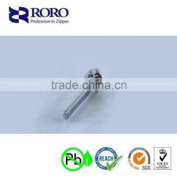 RORO1512302#10 Zinc Alloy Silver White Zipper Silder and Puller Design photo-3