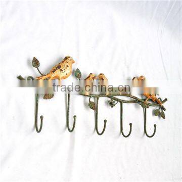 Shabby chic vintage iron coat hook