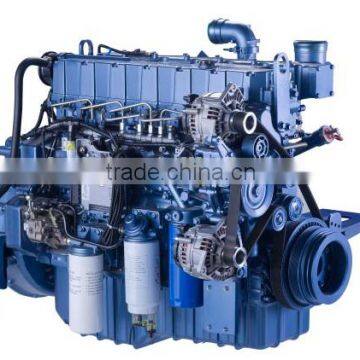 Weichai Low-speed power WP7 series 6 cylinder diesel engine with 300~430hp for bus used