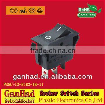 Single Pole electric rocker switches