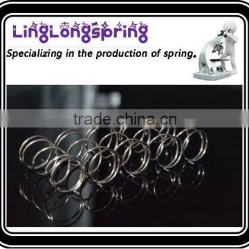 Custom steel helical compression springs