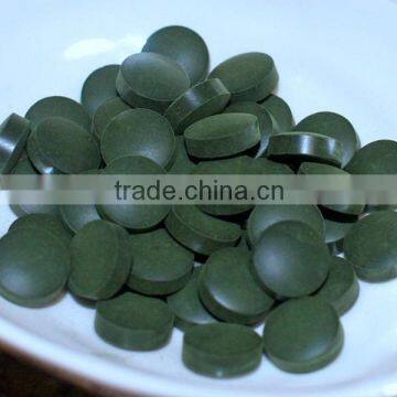 Spirulina tablets dietary supplement