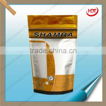 wholesale food grade stand up pouch zipper top