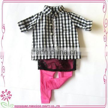 check shirt for 18 inch dolls wholesale