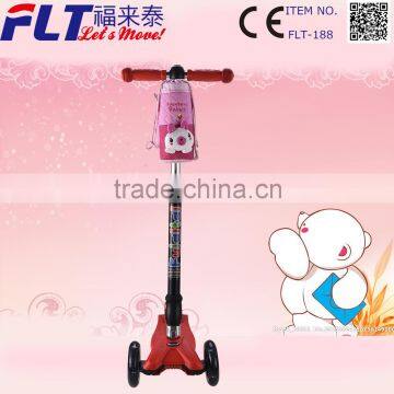 Bottle holder matched new maxi folding kids scooter with adjustable height