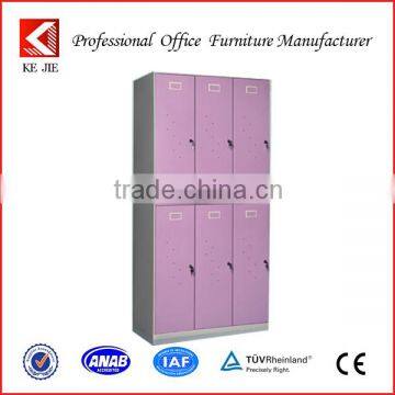 clothes wardrobe 2 door foldable metal filing cabinet steel military lockers