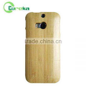 2014 Best price wooden smart mobile phone shell for HTC one M8