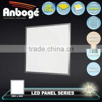 Slim High Brightness 36W 40W 48W 600x600 Square LED Panel Light