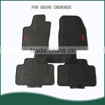 Universal popular durable 5pcs set PVC car rubber mat