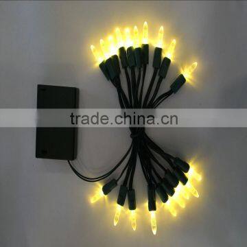2m Waterproof Warm White Battery Operated LED Lights