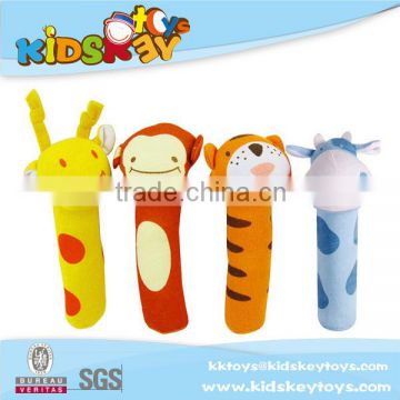 2015 baby toys china soft baby plush toy wholesale baby rattles