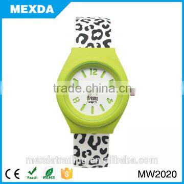 kid beautiful different colours silicon watch bracelet