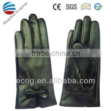 Goatskin gloves with fleece lining. 2014 NEW!